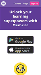 Mobile Screenshot of memrise.com
